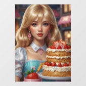 Süßwarenfenster Fensteraufkleber (Blatt)