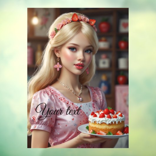 Süßwarenfenster Fensteraufkleber (Blatt 3)