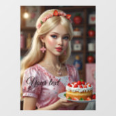 Süßwarenfenster Fensteraufkleber (Blatt)