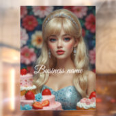 Süßwarenfenster Fensteraufkleber (Blatt 2)