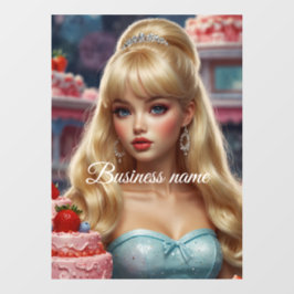 Süßwarenfenster Fensteraufkleber