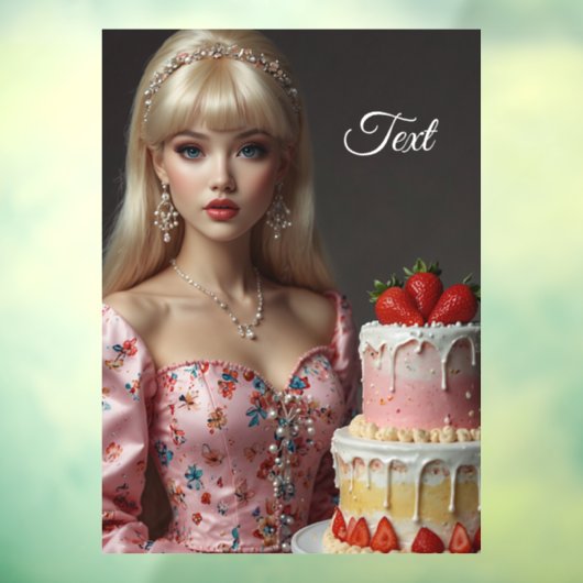 Süßwarenfenster Fensteraufkleber (Blatt 3)