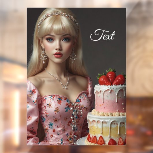 Süßwarenfenster Fensteraufkleber (Blatt 2)