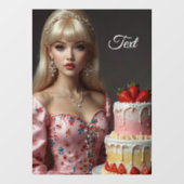 Süßwarenfenster Fensteraufkleber (Blatt)