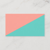 Süßwarenfirma Visitenkarte (Rückseite)