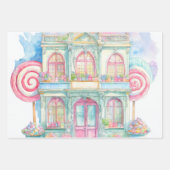 Süßwarengeschäft in Paris Geschenkpapier Set (Vorderseite 3)