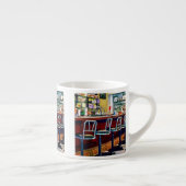 Süßwarenladen mit Limonadenbar Espressotasse (Rechts)