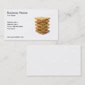 Süßwarenladen-Visitenkarte-Schablone Visitenkarte (Vorne/Hinten)