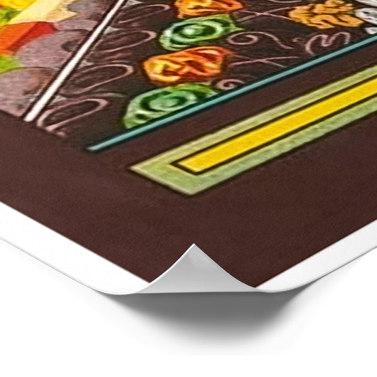 Süßwarenwerbung in Neuseeland Poster (Ecke)