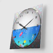 Süßwasser Aquarium Uhr (Winkel)