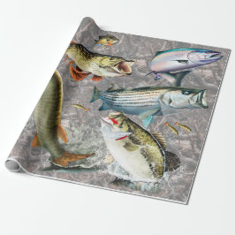 Süßwasser Sport Fisch Packpapier