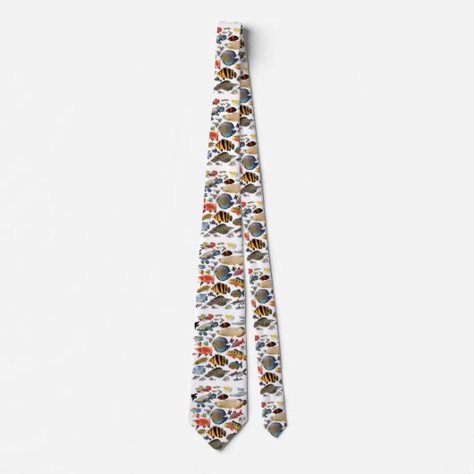 Süßwasser Tropischer Fisch ネ イ Krawatte (Vorderseite)