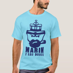 Süßwasser-Zitierer-Boot-Anker T-Shirt