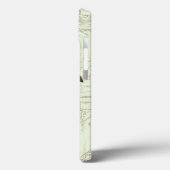 Süßwasserfisch auf Karte Case-Mate iPhone Hülle (Rückseite / Links)