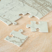 Süßwasserfisch auf Karte Puzzle (Seite)