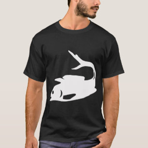 Süßwasserfisch-Silhouette, Tierdesigns Männer, si T-Shirt