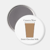 Süßwassergetränk Schokoladenmilch Magnet (Vorderseite/Rückseite)