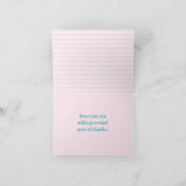 Süßwasserkritter unter dem Meer Vielen Dank Einladung (Innenseite)