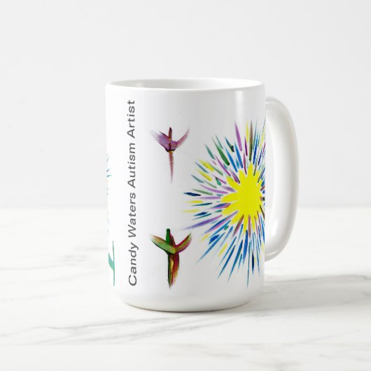 Süßwasserkünstler Kaffeetasse (VorderseiteRechts)