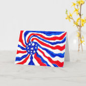 Süßwasserkünstler Karte (Gelbe Blume)