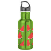 Süßwassermelonen Edelstahl Wasserflasche (Rückseite)