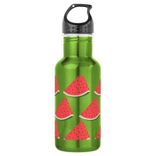 Süßwassermelonen Edelstahl Wasserflasche (Vorderseite)