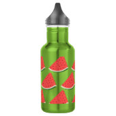 Süßwassermelonen Edelstahl Wasserflasche (Links)