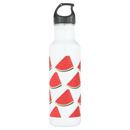 Süßwassermelonen Edelstahl Wasserflasche Edelstahlflasche (Vorderseite)