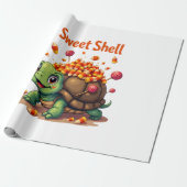 Süßwasserschildkröte Geschenkpapier (Ungerollt)