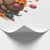 Süßwasserschildkröte Geschenkpapier (Ecke)