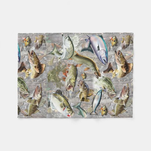 Süßwasserwrap Fleecedecke (Vorderseite (Horizontal))