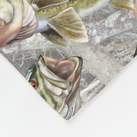 Süßwasserwrap Fleecedecke (Ecke)