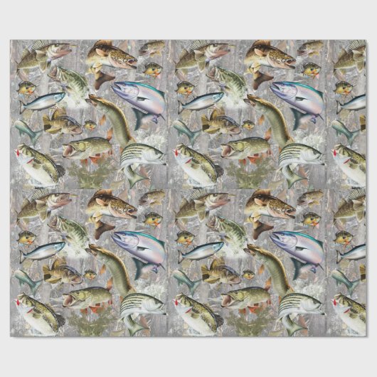 Süßwasserwrap Geschenkpapier (Flach)