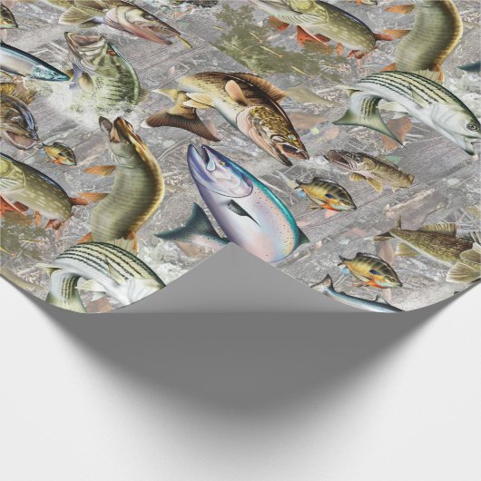 Süßwasserwrap Geschenkpapier (Ecke)