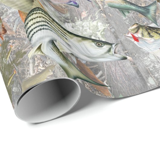 Süßwasserwrap Geschenkpapier (Rolleneckpunkt)