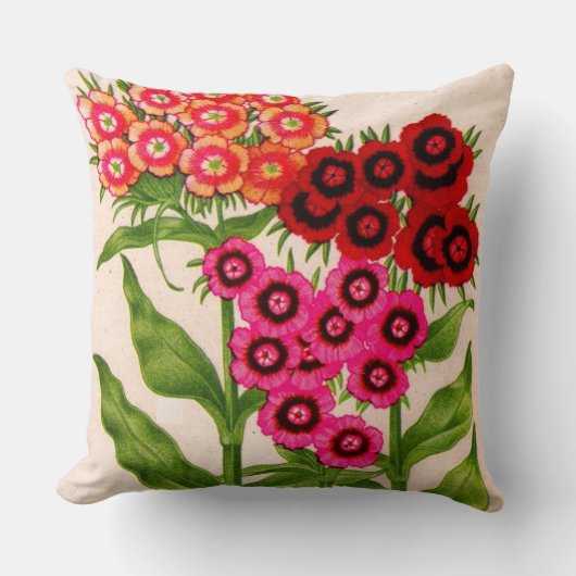 Süßwild Blume Kissen (Vorderseite)