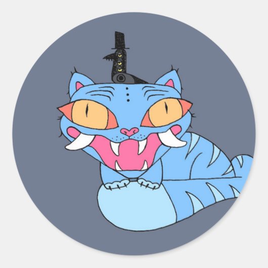 Sussy and Derpy  Runder Aufkleber (Vorderseite)