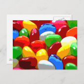 Süßzucker Postkarte (Vorne/Hinten)