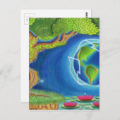 SUSTENTABILIDADE POSTKARTE (Vorne/Hinten)