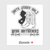 SUTH JERSEY GIRLS AUFKLEBER (Blatt)