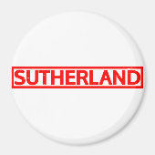 Sutherland-Briefmarke Magnet (Vorne)