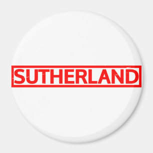 Sutherland-Briefmarke Magnet