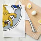 Sutherland-Clan-Abzeichen Handtuch (Viertel Falte)