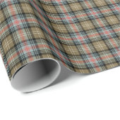 Sutherland Clan Ancient Tartan Geschenkpapier (Rolleneckpunkt)