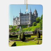 Sutherland Clan Dunrobin Castle Xmas Keramikornament (Rechts)