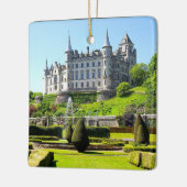 Sutherland Clan Dunrobin Castle Xmas Keramikornament (Links)