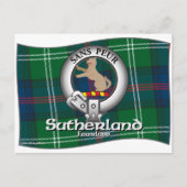 Sutherland Clan Postkarte (Vorderseite)