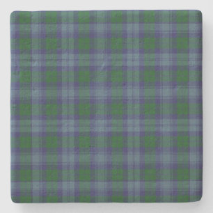 Sutherland Clan Tartan Kariert Stone Untersetzer