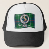 Sutherland-Clan Truckerkappe (Vorderseite)