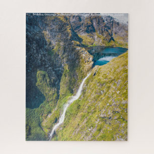 Sutherland Falls Fiordland Nationalpark Puzzle